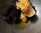 Foto langkah ke 1 dari resep Fuggy Brownies 1 Telur Shiny & Crust by Ibnu Kitchen.