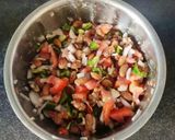 A picture of step 2 of Rajma Salad.