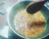 A picture of step 3 of Arachuvitta Rasam.