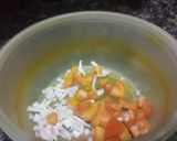 A picture of step 1 of Cheese balls chaat.