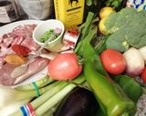 Une image de l'étape 1 de Riz légumes printanier.
