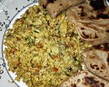 A picture of step 5 of Egg bhurji.