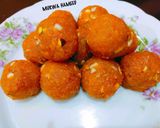 A picture of step 1 of Motichoor Ladoo.