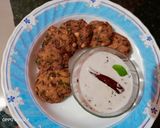 A picture of step 12 of Dal vada (parippu vada).