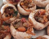 A picture of step 5 of Stuffed veg cheese mushroom.