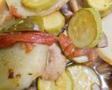 Foto del paso 7 de la receta: Bistec de Champiñones a la Mexicana, con Calabacitas