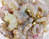 Hình bước làm 1 của món Salad Xoong Trộn Với Tôm