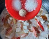 Foto langkah ke 4 dari resep Udang Tahu Masak Santan.