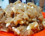 A picture of step 4 of Suji Halwa.