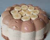 Une image de l'étape 6 de Dôme entremet banane crème de whisky nutella #janvier.