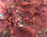 A picture of step 1 of Beetroot and vegetables cutlets.