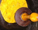 A picture of step 4 of Methi dry fenugreek khakhra.