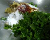 A picture of step 1 of Fried Palak(spinach) Muthiya.