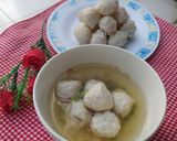 Foto langkah ke 3 dari resep 95. Bakso Ikan Tenggiri.
