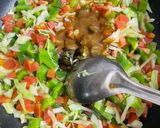 मंचूरीयन फ़्राइड राइस (manchurian fried rice recipe in Hindi) रेसिपी चरण 6 फोटो