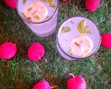 A picture of step 5 of Lychee lemonade.