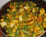 भिंडी दो (bhindi do pyaza recipe in hindi) रेसिपी चरण 4 फोटो