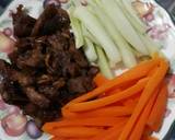 Kimbab Teriyaki langkah memasak 2 foto