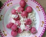 Foto langkah ke 4 dari resep Klepon Buah Naga.