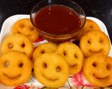 पोटैटो स्माइली (Potato Smiley Recipe In Hindi) रेसिपी चरण 9 फोटो