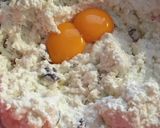 Túrós zsemle vaníliapuding-sodóval habkalappal recept fázis 1 fotója