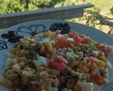 Foto del paso 3 de la receta: Ensalada de garbanzos con lapa