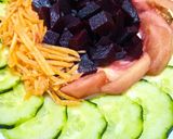 Une image de l'étape 6 de Salade de saison.