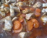 Foto del paso 3 de la receta Alubias rojas con verduras y magro de cerdo