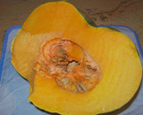 Foto del paso 1 de la receta: Crema de calabaza y zanahoria con rulo de cabra