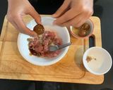 รูปขั้นตอนการทำที่ 2 ของ หมูสับต้มบ๊วย