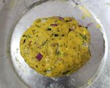 A picture of step 2 of Missi roti.
