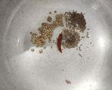 A picture of step 4 of Kadhai pasta masala.