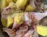 A picture of step 3 of White Chicken Biryani.