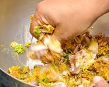 வாழைப்பூ கோலா உருண்டை🧆🧆(vaalaipoo kola urundai recipe in tamil) ரெசிபி ஸ்டேப் 4 புகைப்படம்