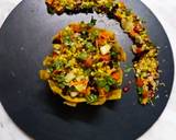 Sprouts Corn Tokri Chaat recipe step 5 photo