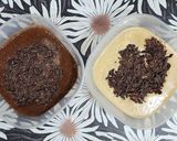 Foto del paso 5 de la receta: 🍌 🍫 Budín de banana marmolado con chips de chocolate 🍫 🍌 Fácil y saludable 🌀 en licuadora