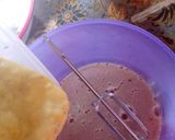 Foto langkah ke 3 dari resep Bolu pisang cokelat.