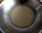 A picture of step 2 of Sourdough Bread.