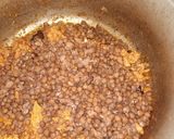 A picture of step 4 of Masoor Pulao.