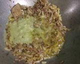 A picture of step 5 of Palak Paneer.