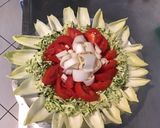 Une image de l'étape 5 de Salade d'endives, tomates et courgettes.