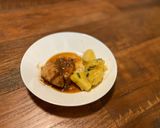 A picture of step 7 of Moroccan Lemon Chicken.
