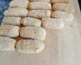 Foto del paso 13 de la receta: Croquetas de champiñones y queso de cabra