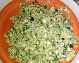 Foto del paso 1 de la receta: Tortitas de calabacín
