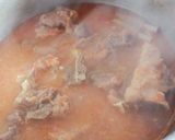 A picture of step 1 of Mutton salan.