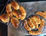 水合法 鹽可頌🥐加小餐包的食譜步驟16照片