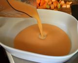 A picture of step 2 of Cantaloupe Granita.