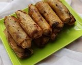 Foto langkah ke 5 dari resep Pisang Aroma Coklat Kulit Lumpia.