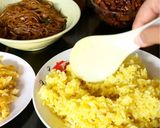 Foto langkah ke 6 dari resep Nasi Kuning Pincuk.