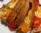 Une image de l'étape 5 de Aubergine farcie en Éventail.